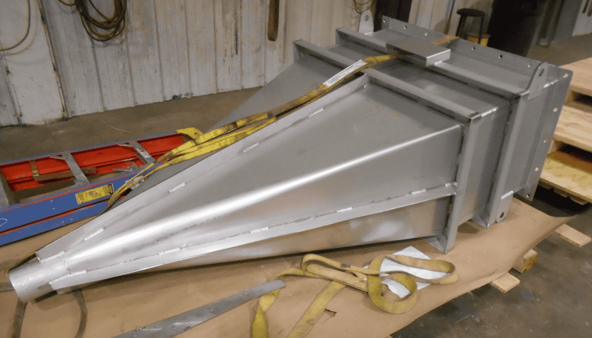 Cone discharge