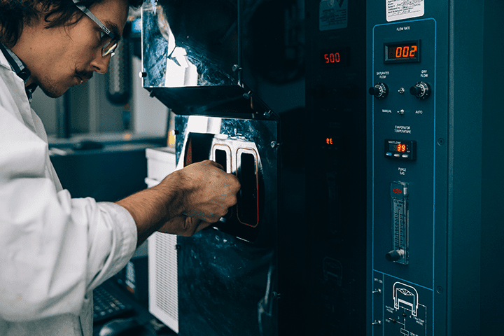 Lab testing