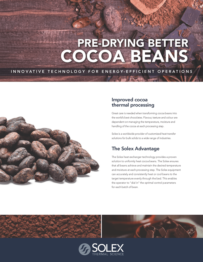 Cocoa heating and cooling